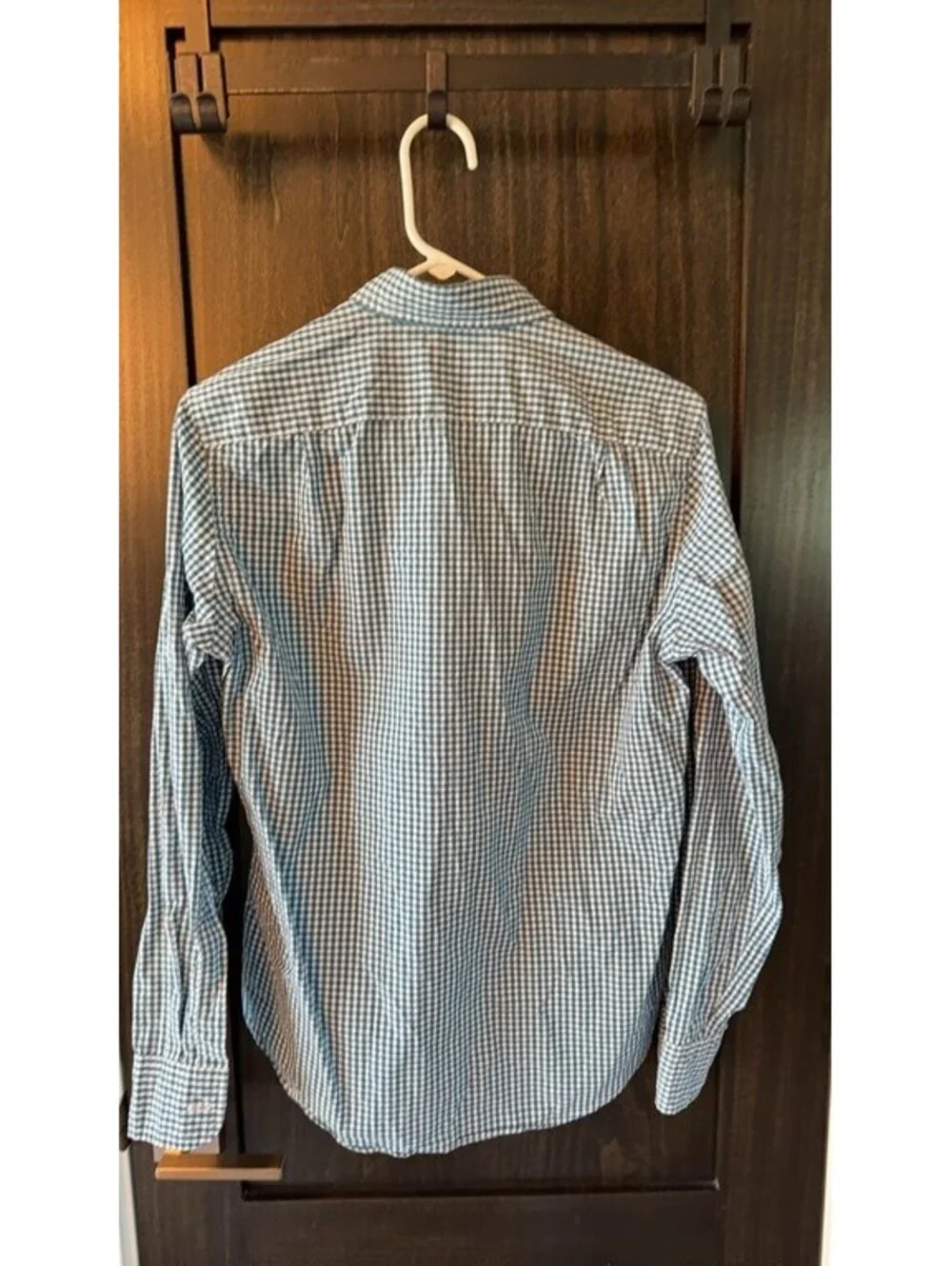 J.Crew Slim Fit Gingham Button-Down Shirt 0084